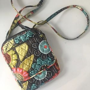 Vera Bradley Min Hipster Purse - Flower Shower